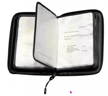 Preview: Dokumentenhülle für WBK & Papiere